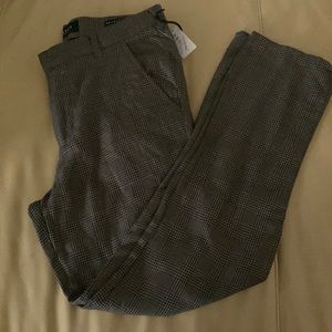 3/$20- PacSun Glen Check Slim Fit Trousers